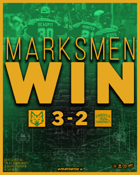 Marksmen Beat Thunderbolts
