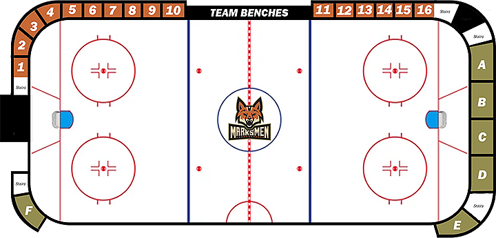 Fayetteville Marksmen Suite Chart