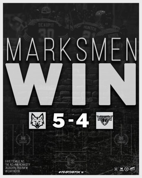 Marksmen Beat Flyers 4.4