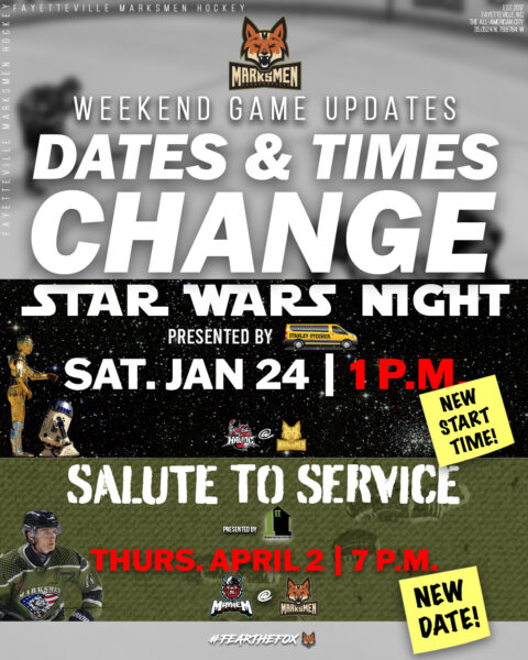 TIME CHANGE & DATE FINAL